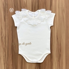 Body Algodão Egípcio Golinha Rendada