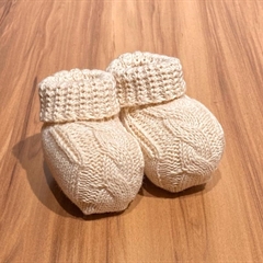Sapatinho Tricot Tranças