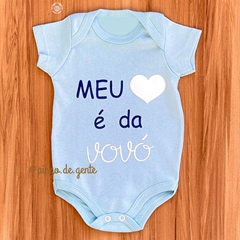 Body Manga Curta Meu Coração