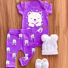 Conjunto Body e Calça Ursinha Jessie 