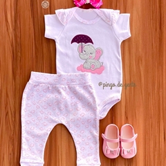Conjunto Body e Calça Elefantinha Livia 