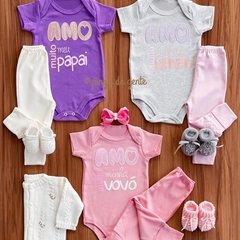 Conjunto Body e Calça Amo Muito