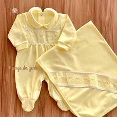 Saída Maternidade Algodão Egípcio 2 Peças Sophie