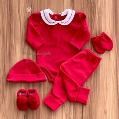 Conjunto Body Golinha e Calça Algodão Egípcio Connie