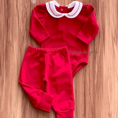 Conjunto Body Golinha e Calça Algodão Egípcio Connie