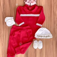 Conjunto Body Golinha e Calça Algodão Egípcio Camille