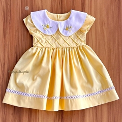 Vestido Algodão Bordado Rococó Alice