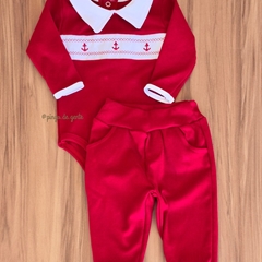 Conjunto Body Golinha e Calça Algodão Egípcio Sebastian